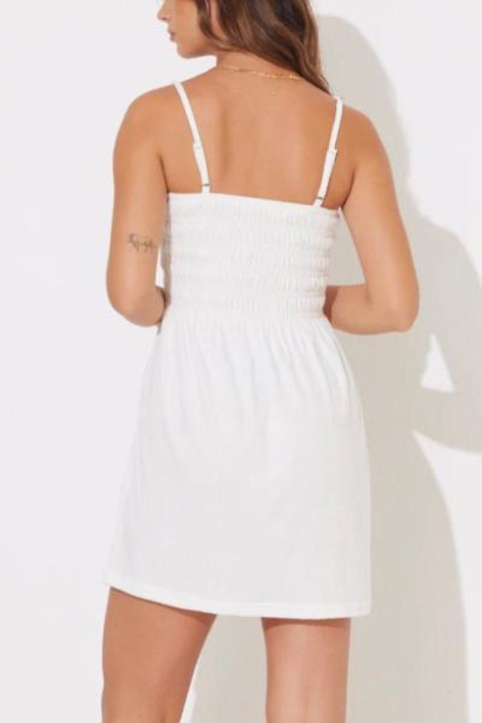 Terry Cloth Halter Dress – Uniquely Yours