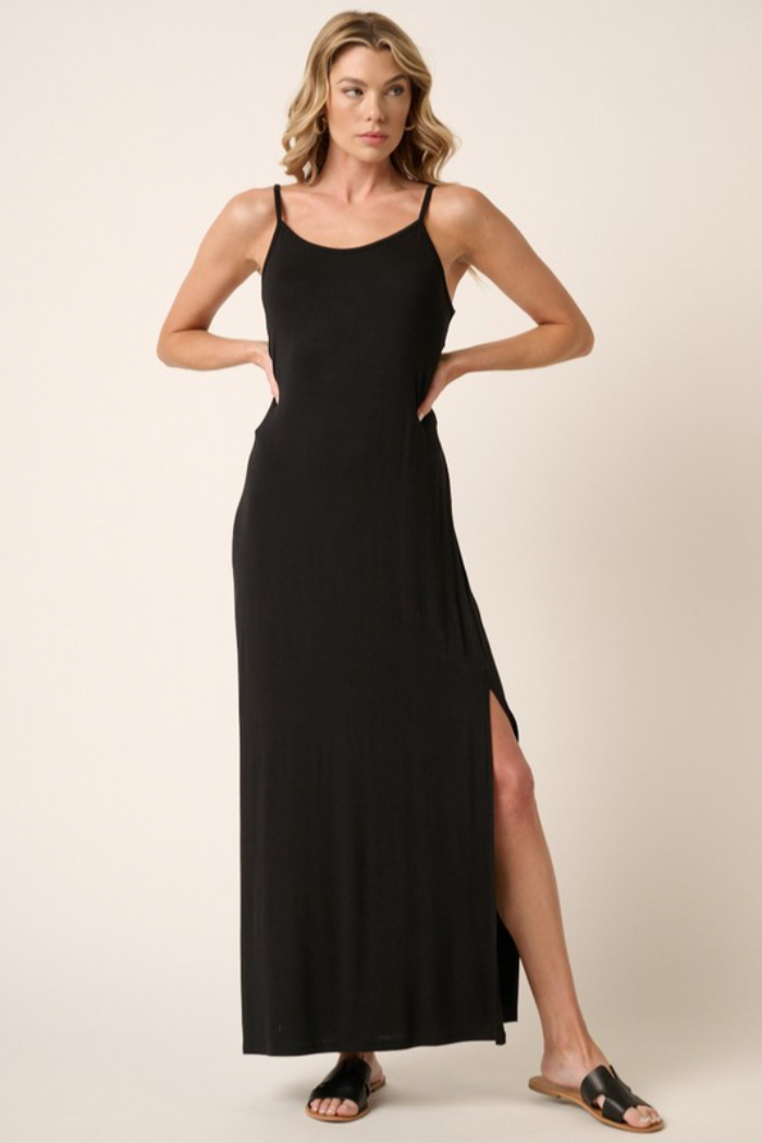 Tank Maxi Dress Black / S Tank Maxi Dress Black / S